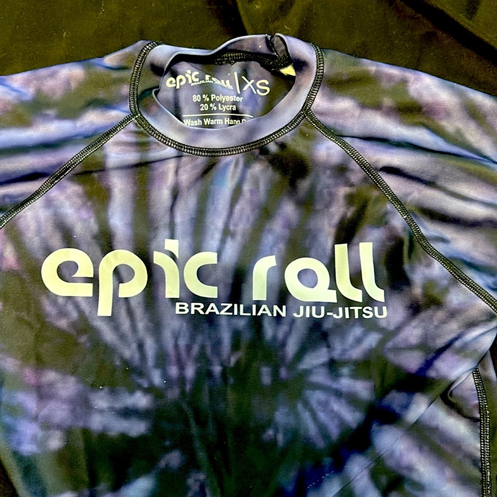 Epic Roll Tye Dye Rash Guard